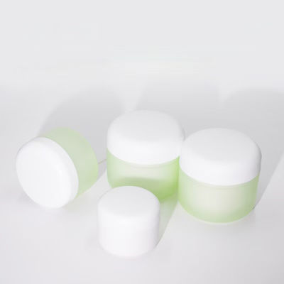 50g 100g 200g Matt Shell Round Shape PP Plastic Harmless Cream Jar For Skin Care