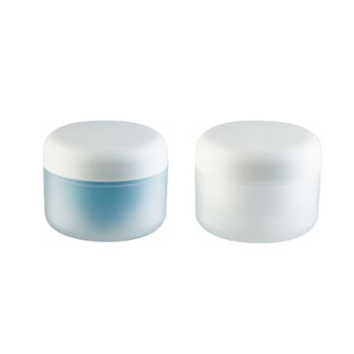 Portable High Quality Customize Color 50g 100g 200g Matt Shell Round Shape PP Plastic Cream Jar