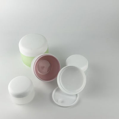 Matt Surface Eco Friendly 50g 100g 200g Round Shape PP Plastic Cream Jar
