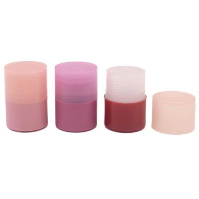 15ml 30ml custom logo lip gloss tube soft polyethylene empty squeeze container with crystal head lip balm lip oil
