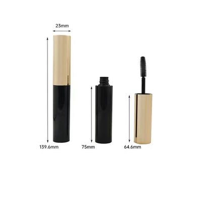Transparent Double Ended Mascara Tube Bottle Eyebrow Eyelash Bottle With Comb Brush Customized Logo