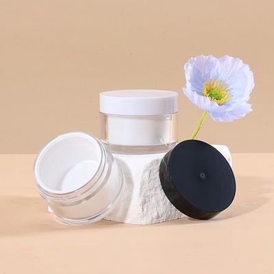 Hot Selling Eco Friendly 15g 30g 50g Lightweight Smooth Surface AS Plastic Cream Jar