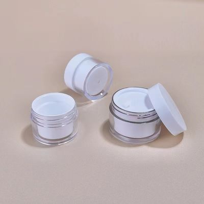 Hot Selling Eco Friendly 15g 30g 50g Lightweight Smooth Surface AS Plastic Cream Jar