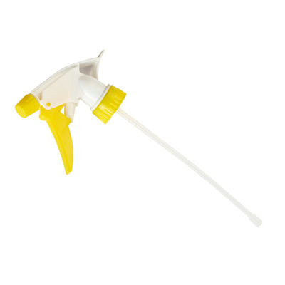 Blue and White Plastic Handheld Trigger Sprayer Nozzle with Adjustable Spray Head
