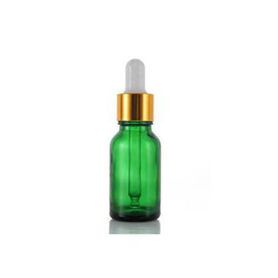 Green Color 5ml 10ml 15ml 20ml 30ml Glass Essential Oil Bottle Used for Skincare Package