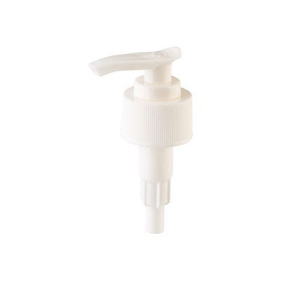 White Color 24mm 28mm 2cc Dosage Ribbed Closure Soap Dispenser Plastic Screw Lotion Pump