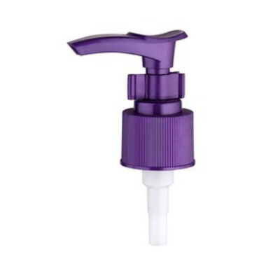 Multiple Colors Screw Design Lotion Dispenser Pump with Clip Support 24mm 28mm Size