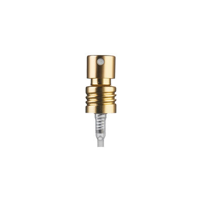 18mm 20mm 24mm 28mmFine Screw Mist Spray Pump Luxury Gold Metal Aluminum Anodized Sprayer With Half or Full Cap