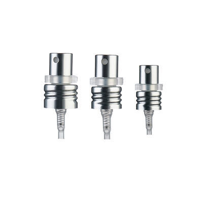 18mm 20mm 24mm 28mmFine Screw Mist Spray Pump Luxury Gold Metal Aluminum Anodized Sprayer With Half or Full Cap