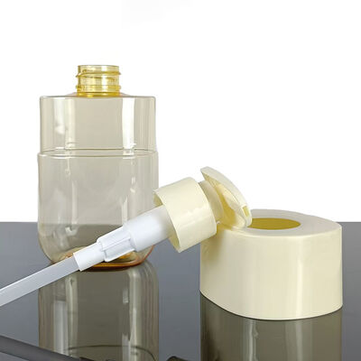 Whole Set 300ml PET Lotion Bottle With High Quality Raw Material and Solid Shoulder Circle Support Color Spray and Silk Printing