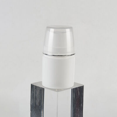 Special Crimp Pump Head Design PP Airless Dispenser Bottle with 30ml 50ml 75ml 100ml 150ml Multiple Capacity Options and Over Cap Colors Silk Printing and Matte Spray Accept