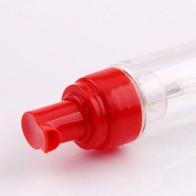 42mm Cosmetic Plastic Foam Soap Dispenser Pump With Cap for Skincare Facial Cleanser Bottles Eco Friendly Foam Pump Foam Soap Dispenser