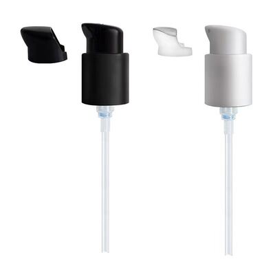 Black Plastic Treatment Dispenser Pump Head for Cosmetic Foundation and Skincare Lotion