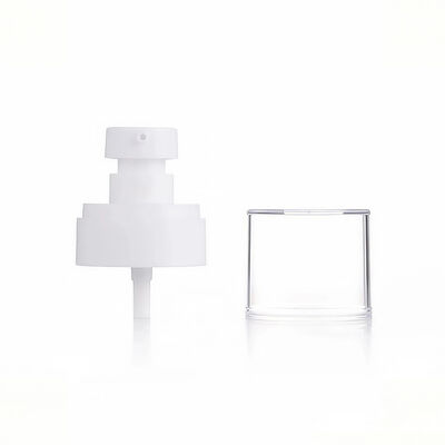 Wholesales 24/410 Cream Pump Lotion Pump Outer Diameter 37mm with AS Clear Cap