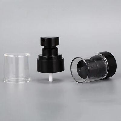 Wholesales 24/410 Cream Pump Lotion Pump Outer Diameter 37mm with AS Clear Cap