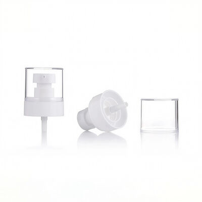 Wholesales 24/410 Cream Pump Lotion Pump Outer Diameter 37mm with AS Clear Cap