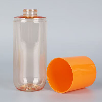 150ml High Weight Crimp Big Cap Body Perfume Container PET Bottle