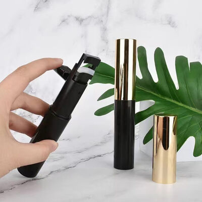 2-in-1 Mascara Eyelash Curler Empty Tube Silicone Brush Head 10ML Mascara Cream Tube With Eyelash Curler Empty Makeup Tool