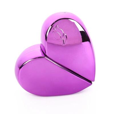 25ml  Heart-shaped Portable Stylish  Cosmetic Spray Perfume Bottle Travel Easy-use