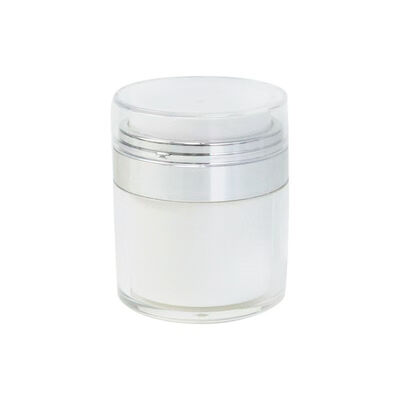 Top-Rated Airless Bottle Silver Acrylic Pump Containers 30ml 50ml 100ml for Face Cream Body Lotion and Skincare