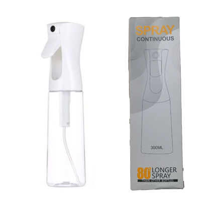 200ml 300ml 500ml Continuous Fine Mist Sprayer Any Color PET Spray Bottle Continuous Sprayer for Hairstyling
