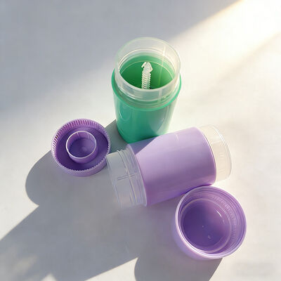 Cylincrical Shape 30/50/75/100g Empty Deodorant Balm Stick Accept Various Colors Printing