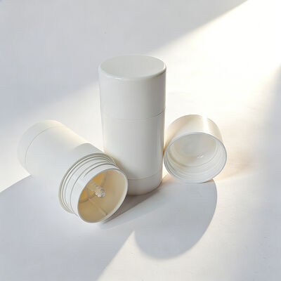 Cylincrical Shape 30/50/75/100g Empty Deodorant Balm Stick Accept Various Colors Printing