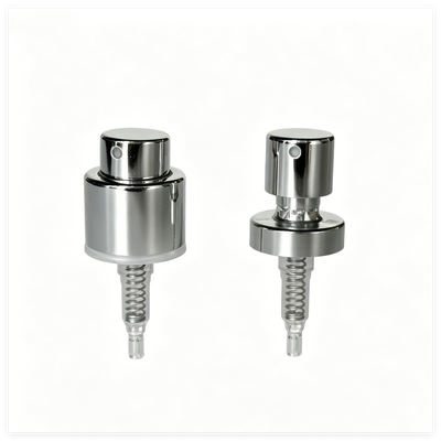 15mm Crimp-on Aluminum Fine Mist Sprayer Pump 0.15cc Output Perfume Spray Nozzle for Cosmetic Bottle