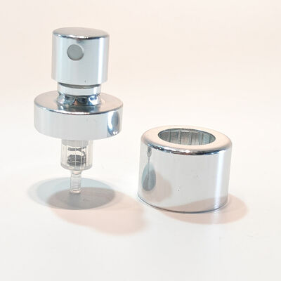 15mm Crimp-on Aluminum Fine Mist Sprayer Pump 0.15cc Output Perfume Spray Nozzle for Cosmetic Bottle