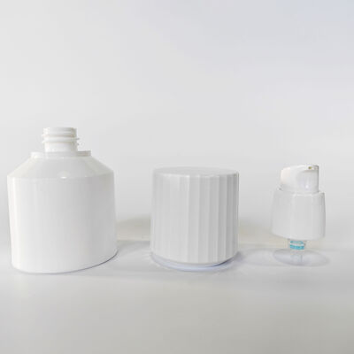 White PP Vacuum Airless Pump Bottle 30ml 50ml 80ml 100ml Empty Refillable Cosmetic Lotion Container Portable Skincare Serum Moisturizer Vacuum Bottle for Beauty Packaging