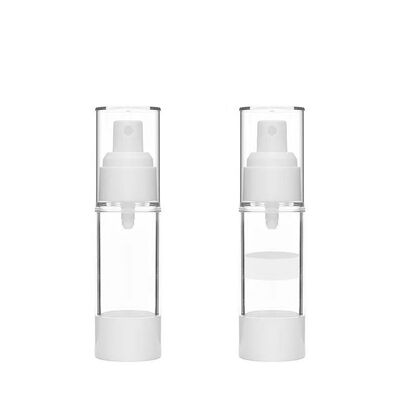 Pink Clear Airless Vacuum Spray Bottle 15ml 30ml 50ml Refillable Mini Cosmetic Fine Mist Sprayer Portable Travel Empty Skincare Toner Perfume Atomizer Plastic Beauty Packaging Container