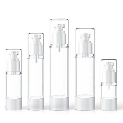 Pink Clear Airless Vacuum Spray Bottle 15ml 30ml 50ml Refillable Mini Cosmetic Fine Mist Sprayer Portable Travel Empty Skincare Toner Perfume Atomizer Plastic Beauty Packaging Container