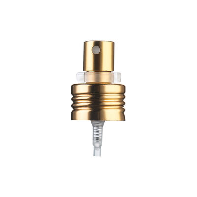 Silver Gold Aluminum Screw Perfume Sprayer Pump Fine Mist Spray Pump for Cosmetic Glass Bottle