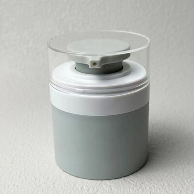 Modern Slender Airless Pump Bottle 30ml 50ml Portable PET Vacuum Lotion Container for Serum Essence Cosmetic Travel Size Packaging