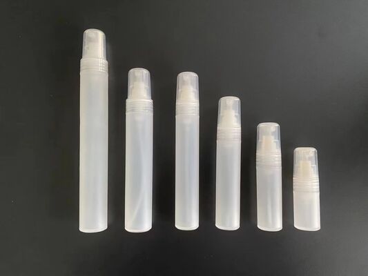 Slim Transparent Pocket Perfume Dispenser Vial Reusable Mini Mist Spray Bottle