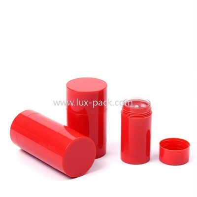 15g 30g 50g 75g PP Plastic Twist Up Deodorant Stick Container Refillable Sunscreen Stick Tube Cosmetic Packaging for Body Balm