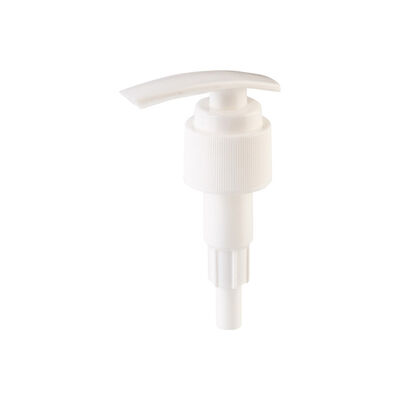 32/410 Lotion Pump Dispenser White Ribbed Plastic Liquid Pump for Shampoo and Body Wash Bottle Professional Cosmetic Packaging