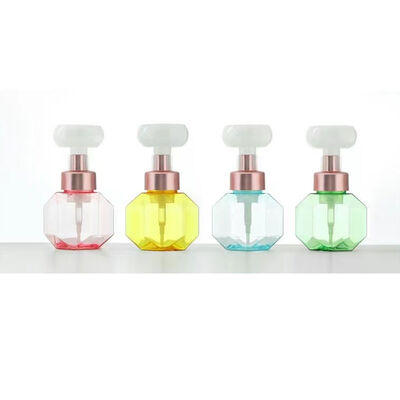 Plastic Flower Shape Foam Pump Petal Nozzle Foaming Dispenser Pump Head For Hand Soap Cosmetic Bottle Replacement