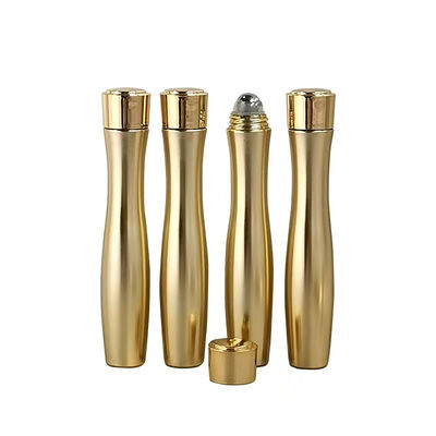 Luxury Gold 10/15ml Stainless Steel Pump Bottle Refillable Non-Spill Easy Open for Perfume  Liquid