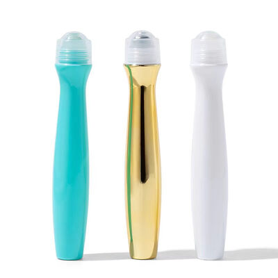 Portable  Stainless Roller Ball Plastic Bottle Cosmetic  Oil Deodorant Perfume