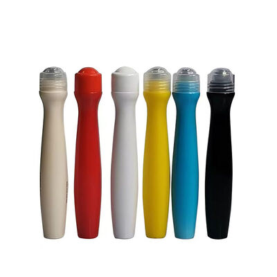 Portable  Stainless Roller Ball Plastic Bottle Cosmetic  Oil Deodorant Perfume