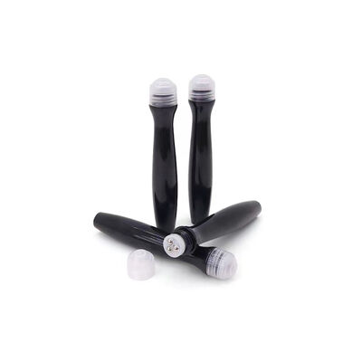 Custom Color 10ml 15ml Streamlined Waist Curve Roll-on Bottle Cosmetic Packaging Container for Skincare Essential Oil Cooling Liquid