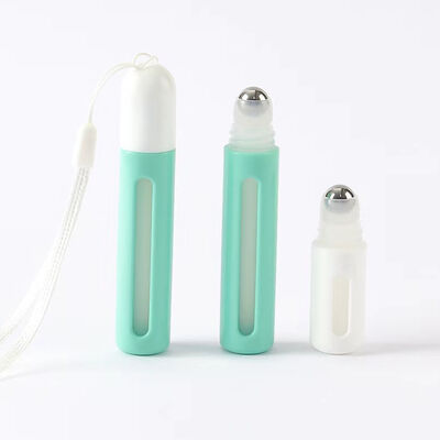 5/10/15ml Travel Size Roll On Bottle Cosmetic Container  Oil Skin Care Essence Custom Logo Available