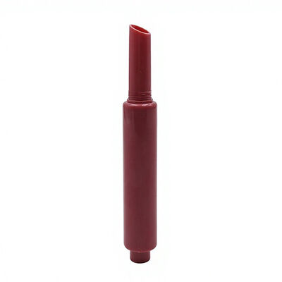 2.4g Press Lipstick Tube Empty Push up Plastic Lip Balm Container Glossy Color Cosmetic Lipstick Packaging Tube