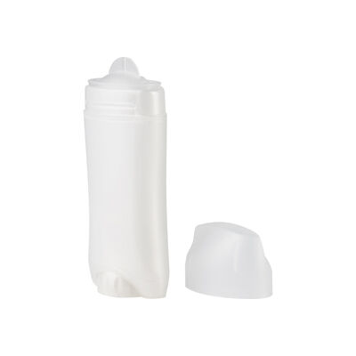 75g Twist up Deodorant Stick Tube Empty Oval Plastic Antiperspirant Deodorant Container Cosmetic Packaging