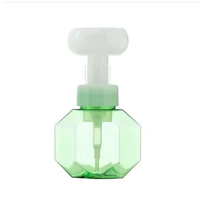 42mm Pink Flower Foam Pump Dispenser for Body Wash and Facial Cleanser Foaming Soap Pump