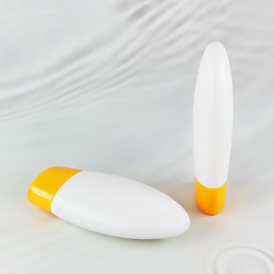 30ml 50ml Inverted Sunscreen Bottle with Orange Flip Top Cap for Sun Care Lotion Bottle Packaging