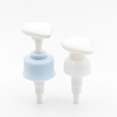 24/410 28/410 2CC PCR Recycled PP Lotion Dispenser Pump Metal-Free All Plastic Spring with Clip Lock
