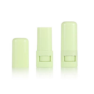 Twist Up Solid Perfume Stick Tube Plastic 16mm Screen Printing for Lip Balm Deodorant Blush Cosmetic Packaging