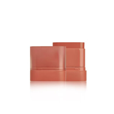 10g Empty Sunscreen Stick PP Plastic Bottle Container Snap-on Cap UV Printing for Cosmetic Packaging